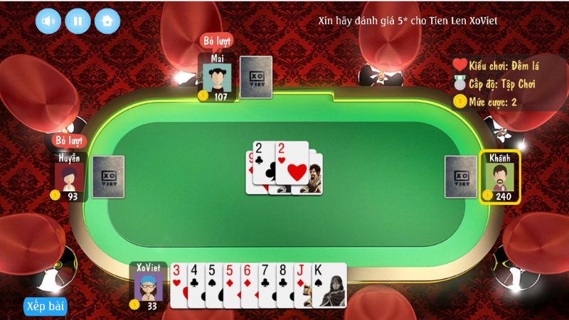 Khám phá cảm giác kịch tính trong game bài Tiến Lên B52Club